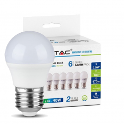 VTAC LAMPADINA LED SFERA...