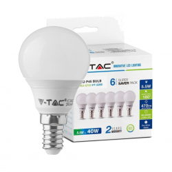 VTAC LAMPADINA LED SFERA...