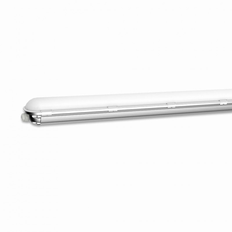 V TAC PLAFONIERA STAGNA LED INTEGRATO 70W 6000K 8400LM 120LM W 150cm IP65 BIANCO SKU 6267